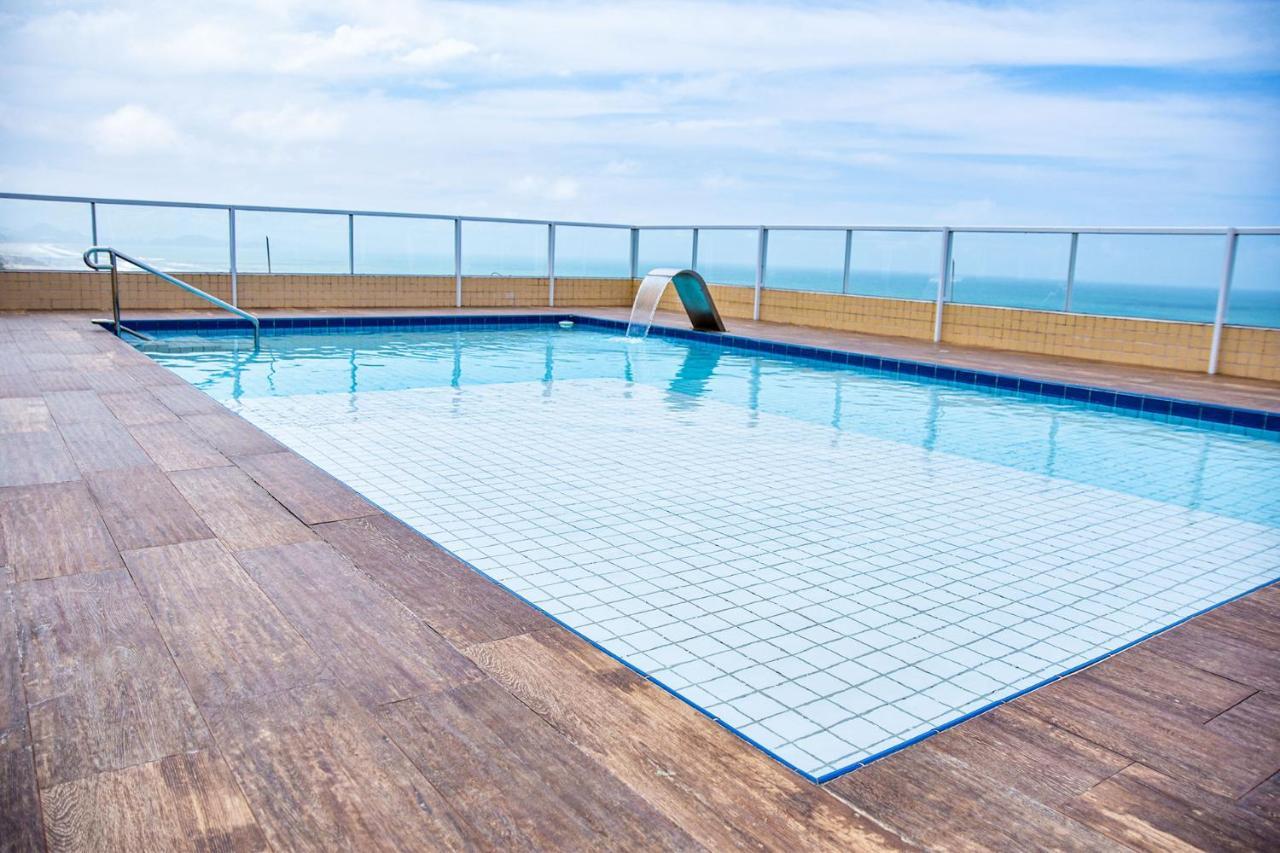Apto C Wi-Fi A Beira-Mar Na Praia Jardim Real Sp Apartamento Praia Grande  Exterior foto