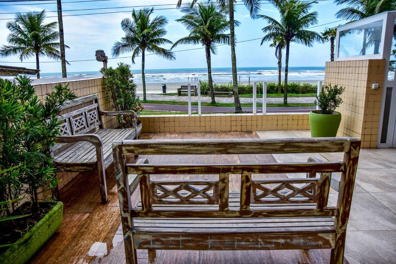 Apto C Wi-Fi A Beira-Mar Na Praia Jardim Real Sp Apartamento Praia Grande  Exterior foto