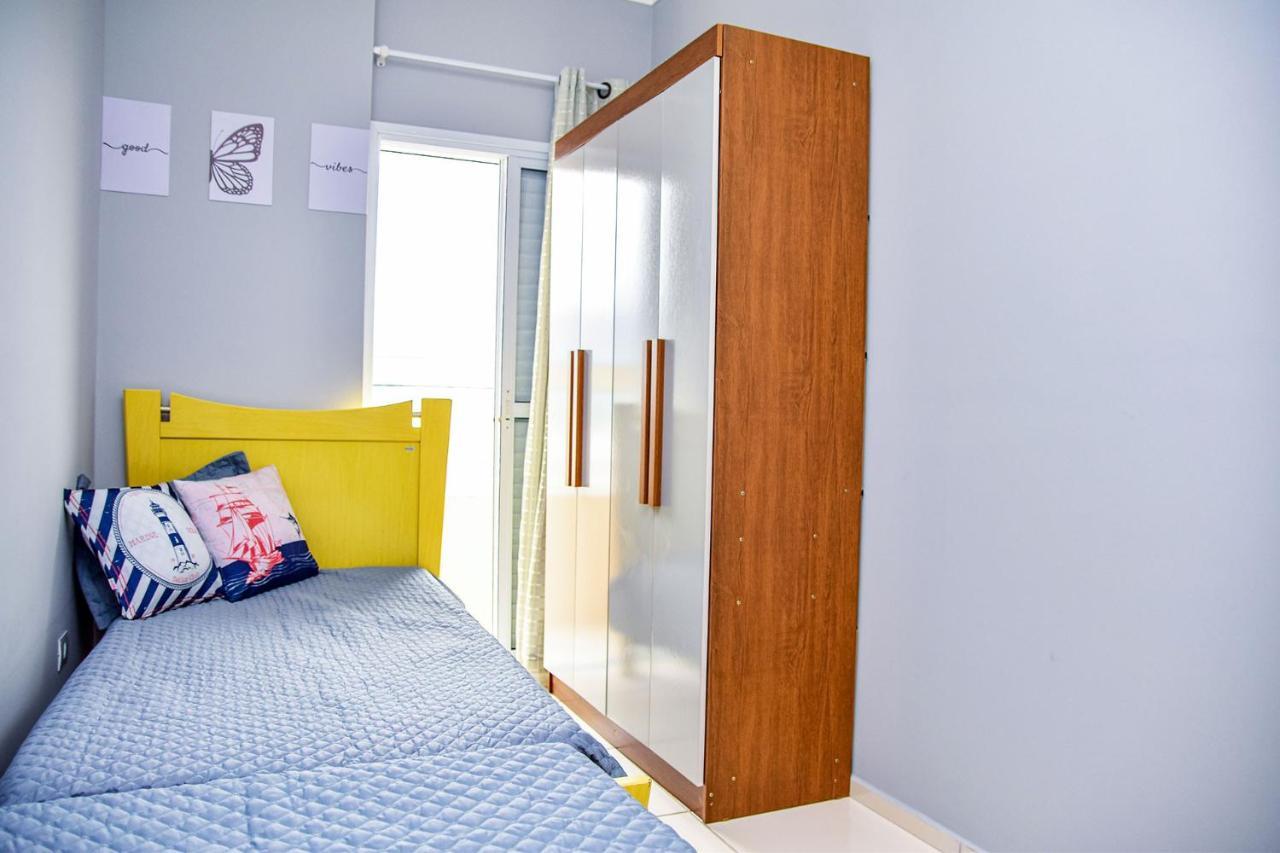 Apto C Wi-Fi A Beira-Mar Na Praia Jardim Real Sp Apartamento Praia Grande  Exterior foto