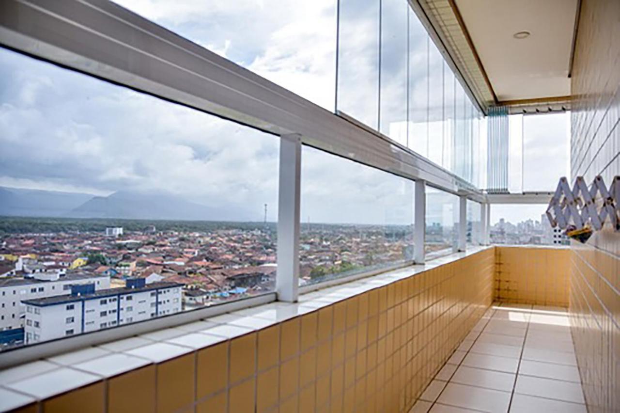 Apto C Wi-Fi A Beira-Mar Na Praia Jardim Real Sp Apartamento Praia Grande  Exterior foto