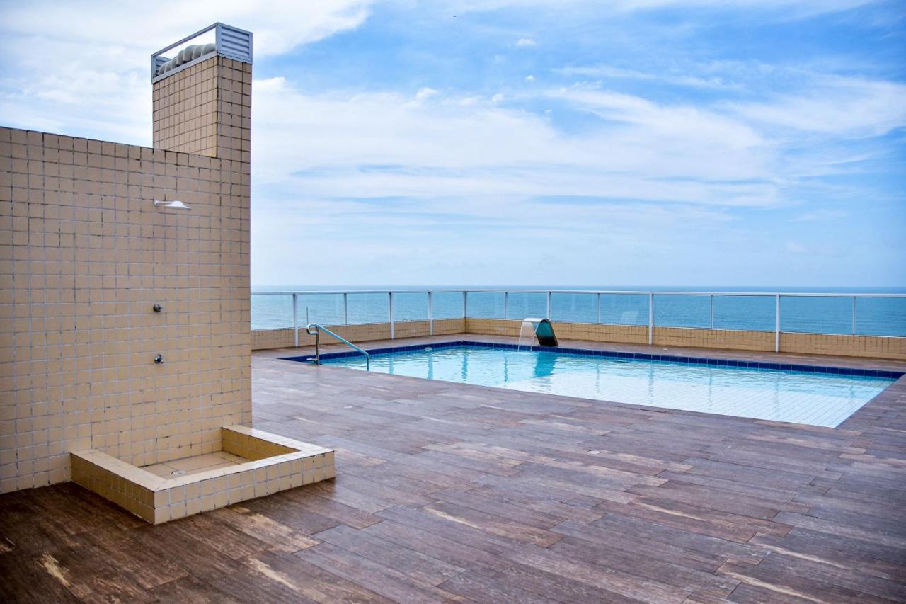 Apto C Wi-Fi A Beira-Mar Na Praia Jardim Real Sp Apartamento Praia Grande  Exterior foto